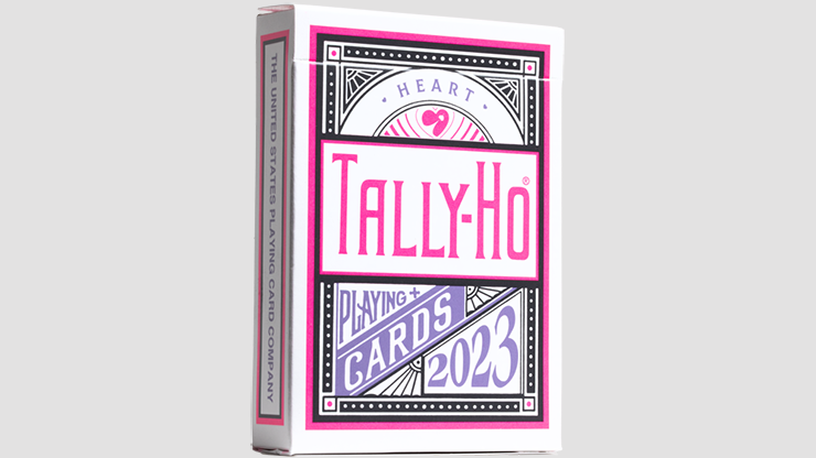 Tally Ho Circle Back Playing Cards - Premium Heart Design for Poker, Magic Tricks & Cardistry | Ideal for Game Nights & Professional Performances