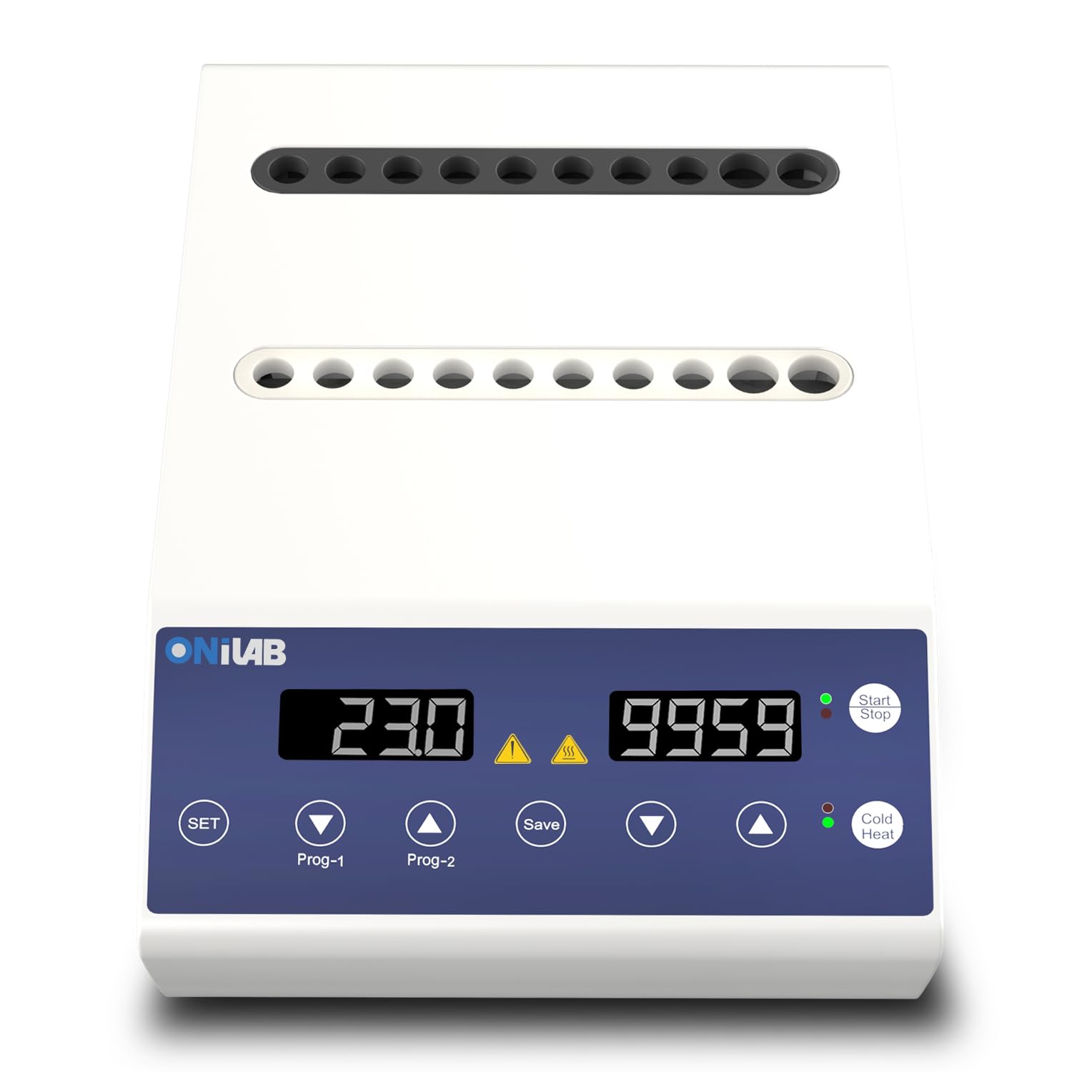 ONiLAB Professional PRP PPP Gel Heating Machine - Dual Mode (Heating & Fan Cooling) for 4x5ml & 16x1ml-2.5ml Tubes - Touch Button Operation - Perfect for Medical Clinics, Beauty Salons & Home Use