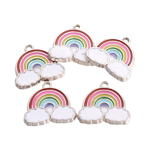 Rainbow with cloud