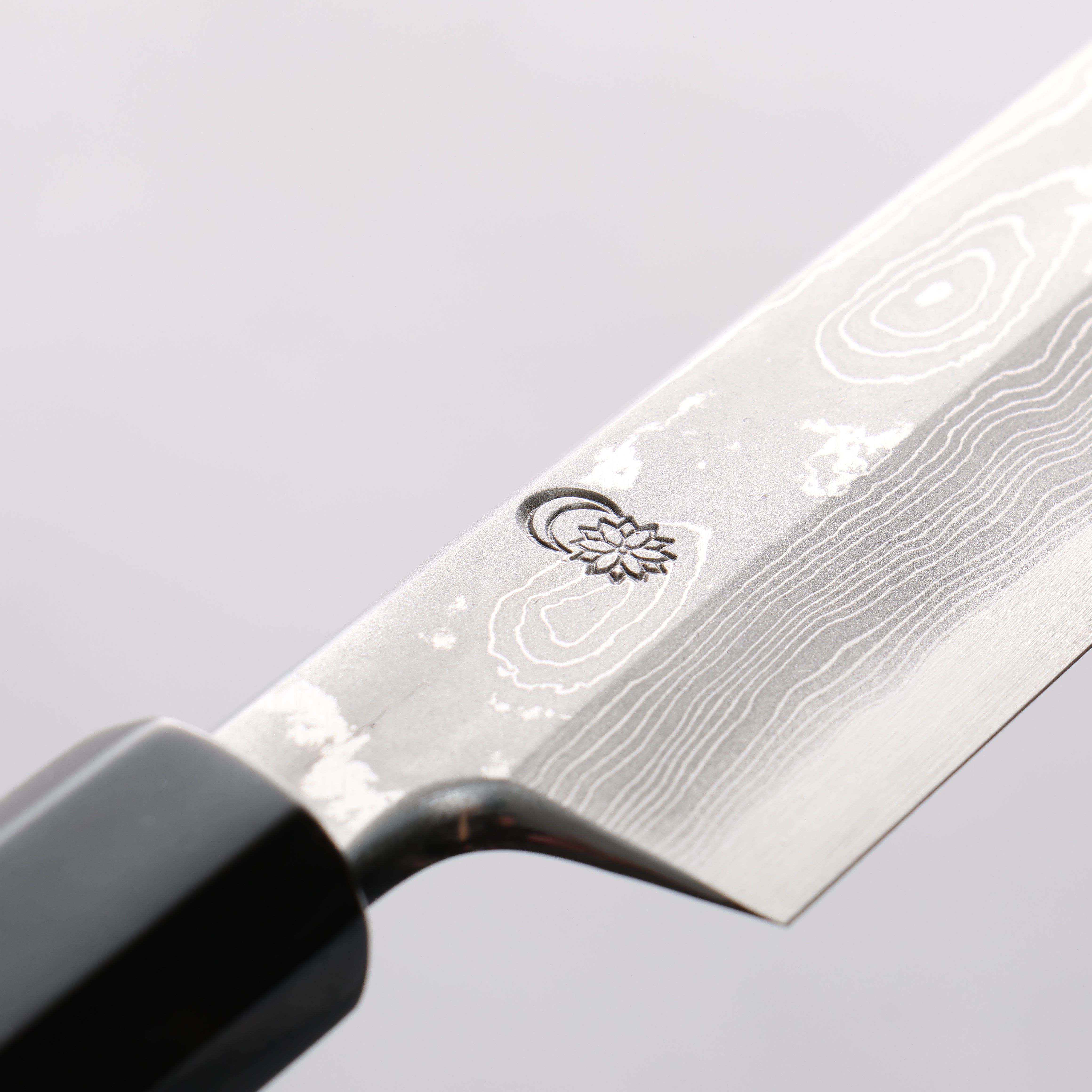 Premium Kikuzuki Blue Steel No.1 Damascus Kiritsuke Yanagiba Knife 300mm - Magnolia Wood Handle - Japanese Sushi & Sashimi Chef Knife for Professional Kitchen & Home Cooking