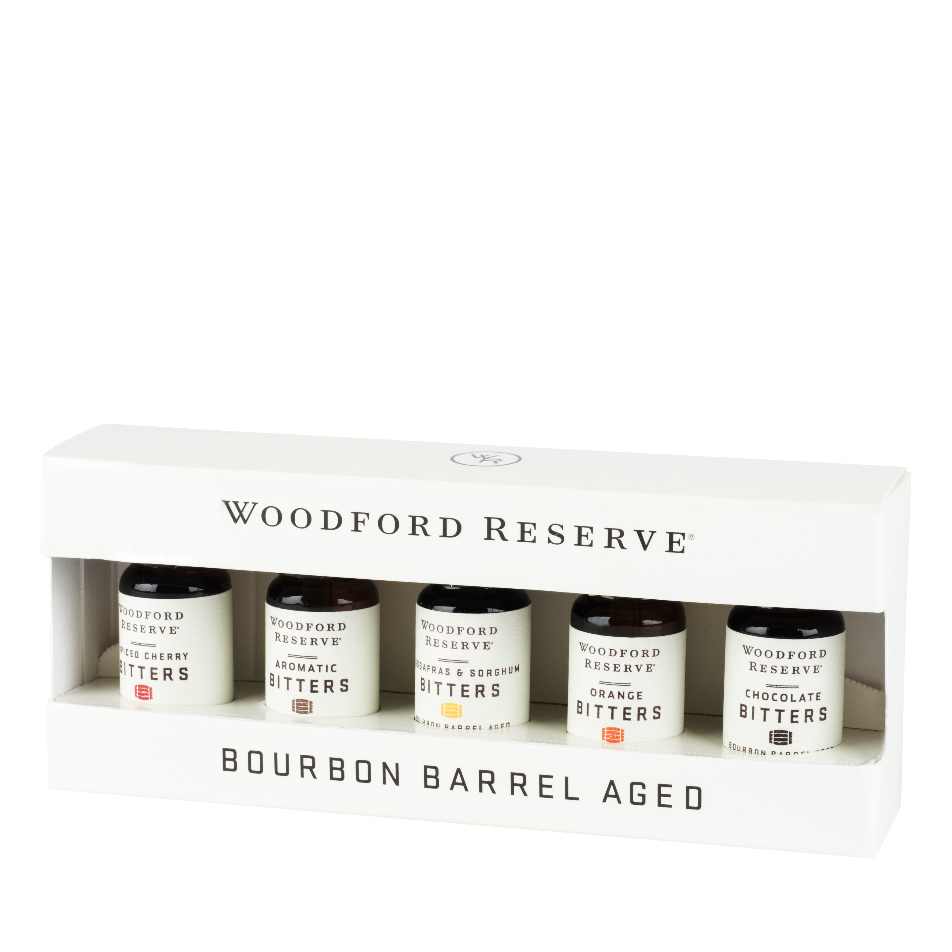 Woodford Reserve Bitters Gift Pack - Set of 5 Premium Cocktail Bitters for Old Fashioned, Manhattan & Whiskey Drinks | Perfect Bartender & Home Mixology Gift