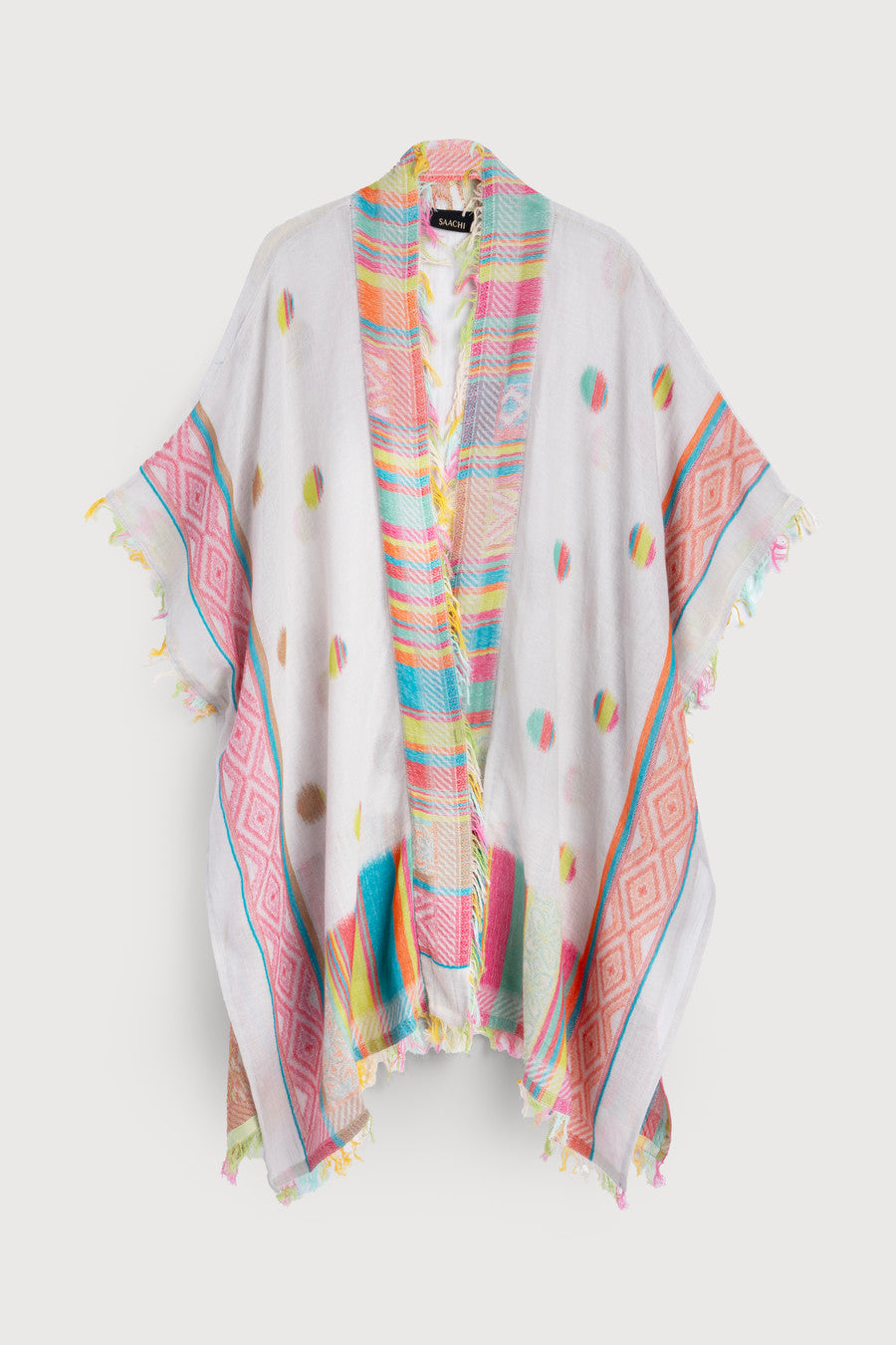 Jacinda Kimono Robe for Women - Lightweight Floral Print Long Sleeve Bathrobe - Perfect for Spa, Lounge, and Beach Cover-Up