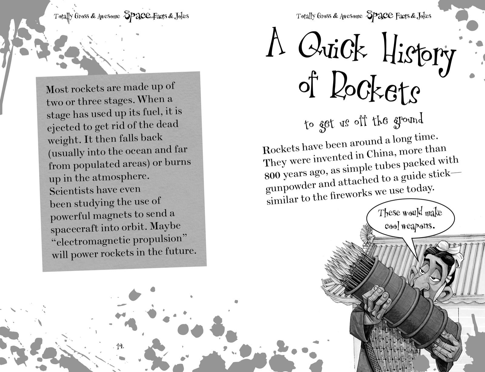Space Facts & Jokes Book - Totally Gross & Awesome Science Humor for Kids | Perfect for Classroom Learning & Family Fun