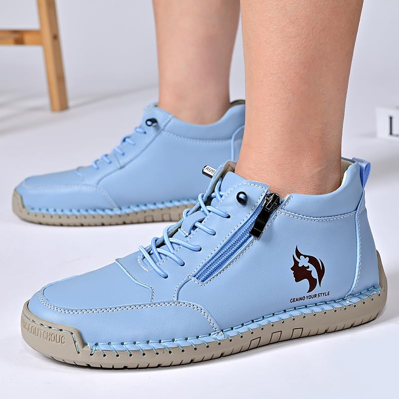 LZDZN Women's Fashion Sneakers - High Top Chelsea Boots & Casual Loafers for Walking, Hiking | Comfortable & Stylish Women's Shoes for Everyday Wear, Outdoor Activities & Travel (Available in Multiple Sizes)