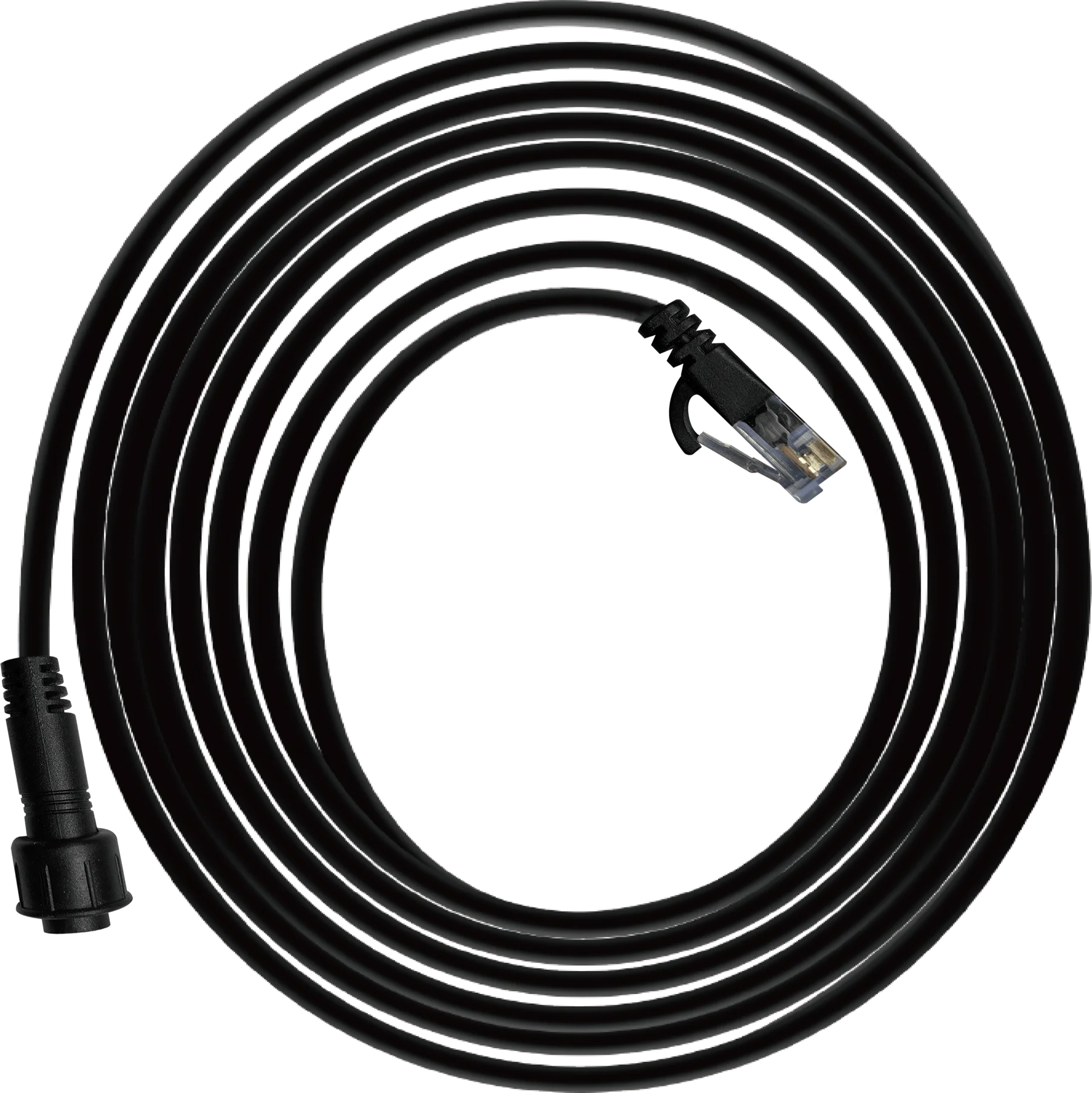 Trolmaster ECS-9 12ft RJ12 to 4 Pin IP65 Waterproof Connector Cable for Hydroponic Grow Lights & Environmental Controllers - Perfect for Indoor Gardening & Greenhouse Setup