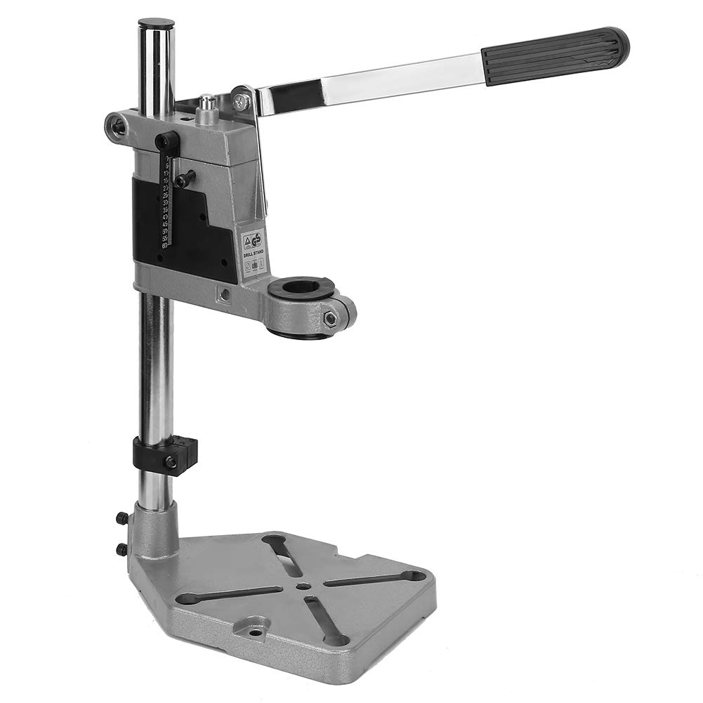 Akozon Universal Adjustable Drill Press Stand - Heavy Duty Workbench Clamp for Precision Drilling & Repair | Perfect for DIY Projects, Woodworking & Metalworking