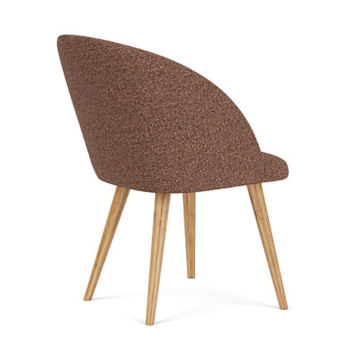 Holly Boucle Dining Chair - Modern Upholstered Accent Chair for Kitchen, Dining Room & Office - Comfortable & Stylish Home Decor