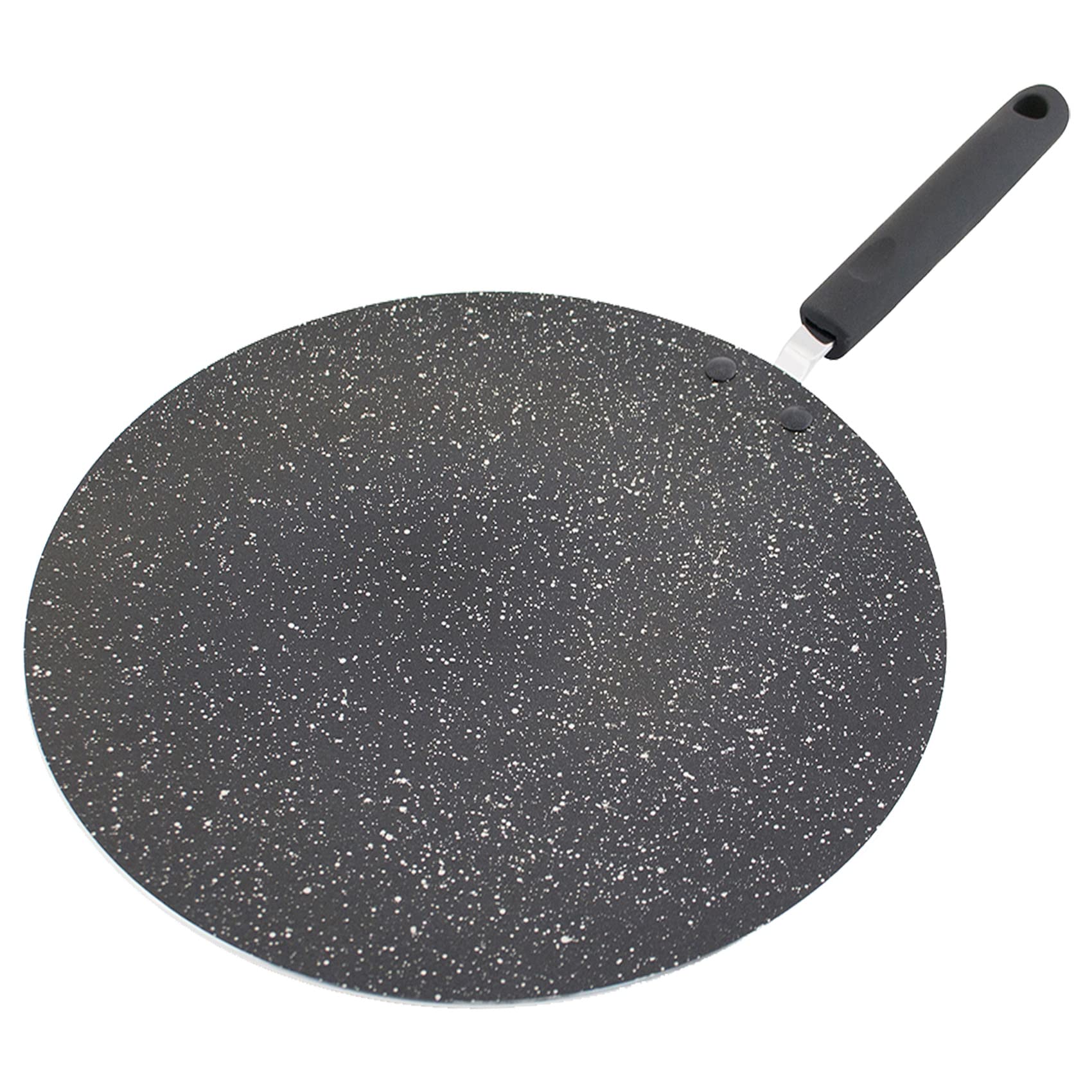 Non-Stick Dosa Tawa Pan - Traditional Indian Crepe, Roti, Chappati & Naan Maker - Induction & Gas Stove Compatible - Perfect for Home Cooking & Restaurant Use