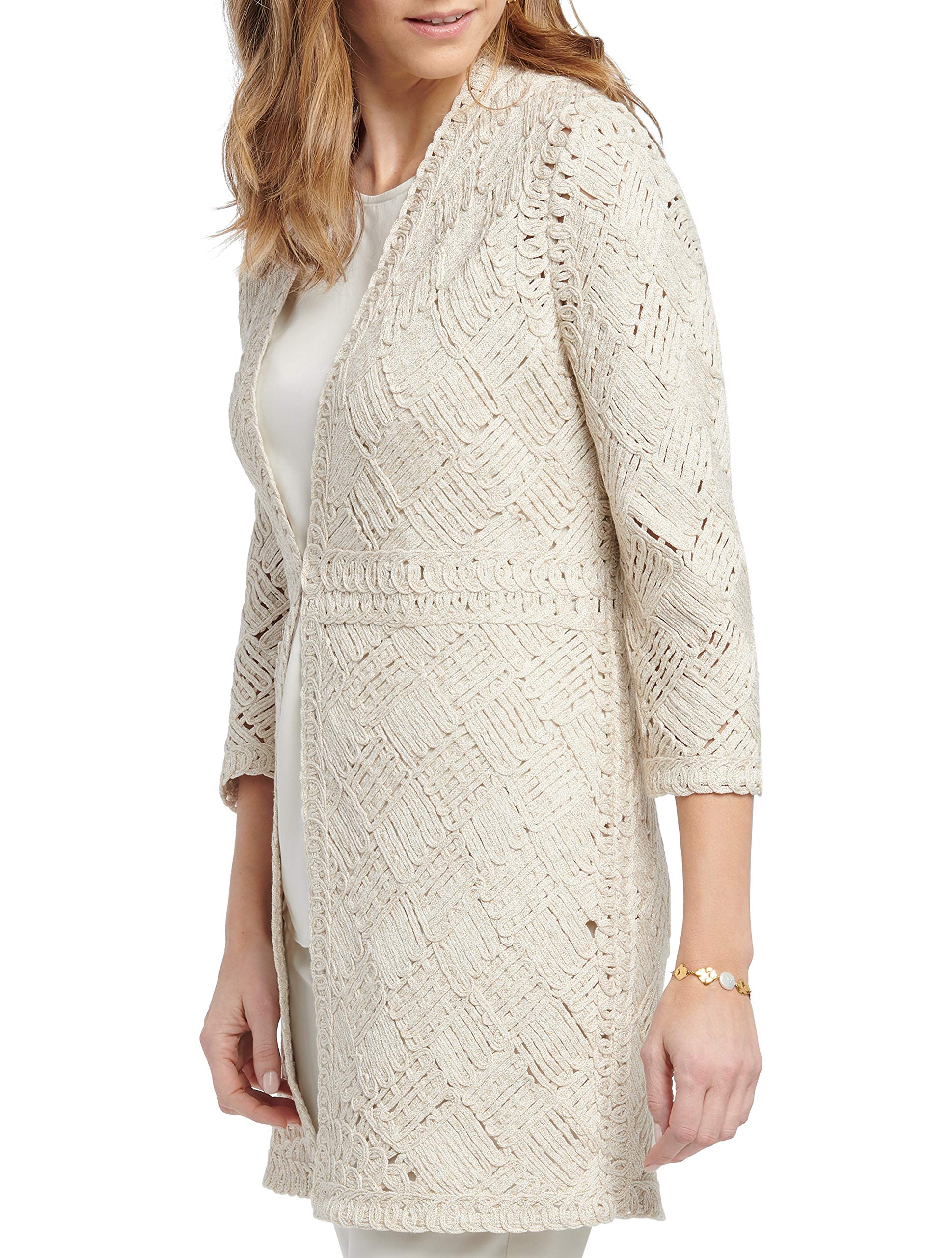NIC+ZOE Women's Long Sleeve Tops - Soft Stretch Casual Blouse for Work & Everyday Wear | Comfortable Office & Weekend Outfit