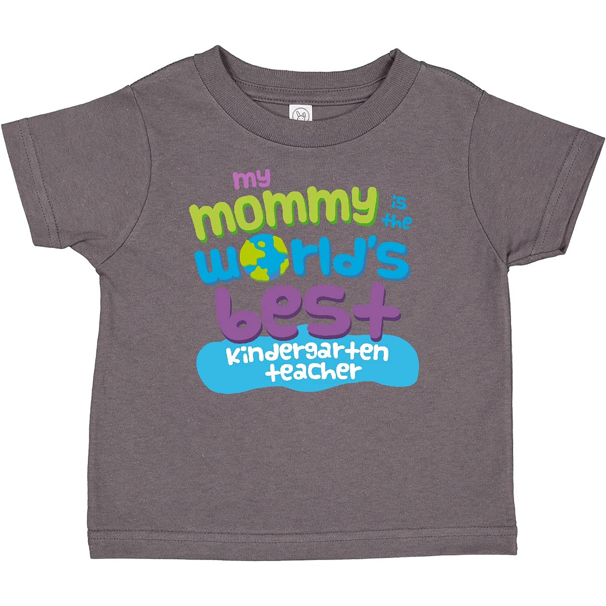 Inktastic Kindergarten Teacher Mom Baby T-Shirt - Cute Graphic Tee for Teachers & Moms - Perfect for School, Work & Family Events