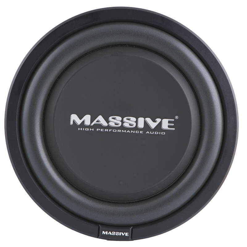 UFO12V2 12-Inch 300 Watts RMS Dual 4 Ohm Slim Car Subwoofer - Powerful Bass for Trucks, SUVs & Compact Vehicles