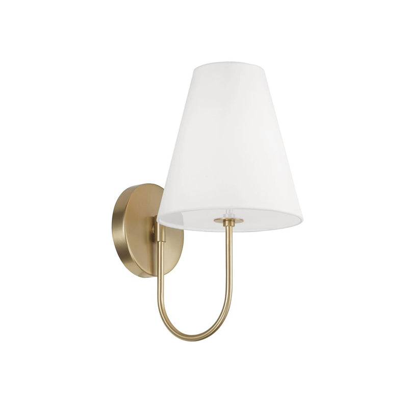 Ardelle Modern Wall Sconce Light Fixture - Brushed Nickel Finish, Dimmable LED Wall Lamp for Bedroom, Living Room, and Hallway Lighting