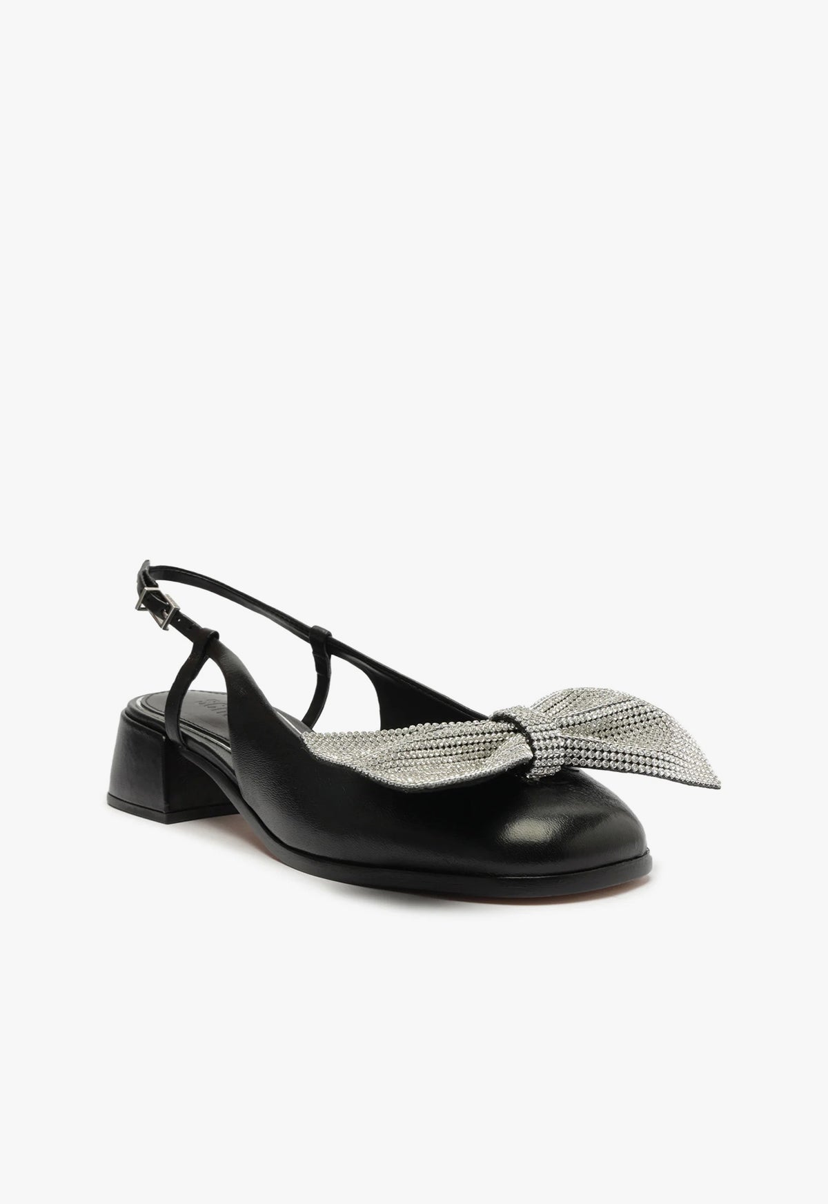 Dorothy Bow Leather Pump Shoes for Women - Elegant & Comfortable Heels for Office, Party & Wedding - Classic Pointed Toe Dress Pumps with Bowknot Detail