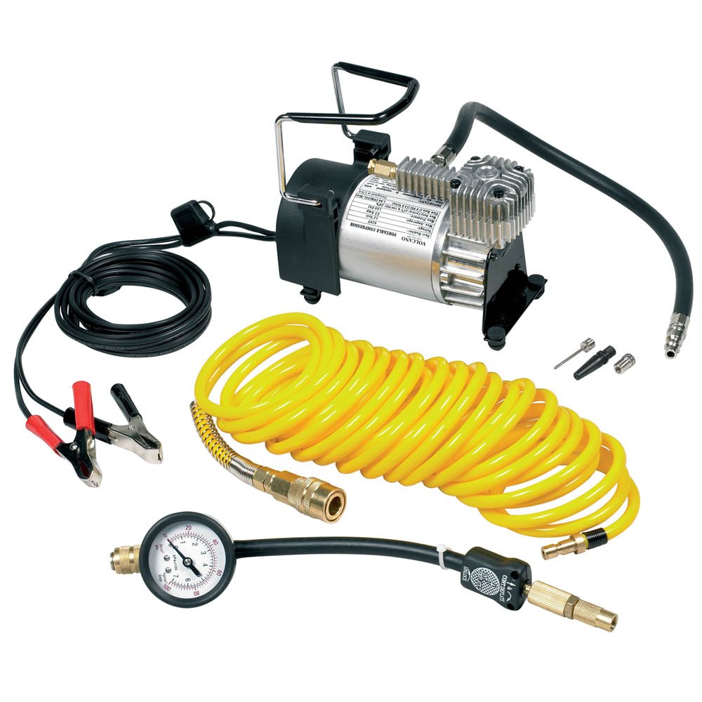 RING RAC900 12V Heavy Duty Air Compressor for Trucks & SUVs - Portable High-Power Tire Inflator for Off-Road, Camping & Emergency Use