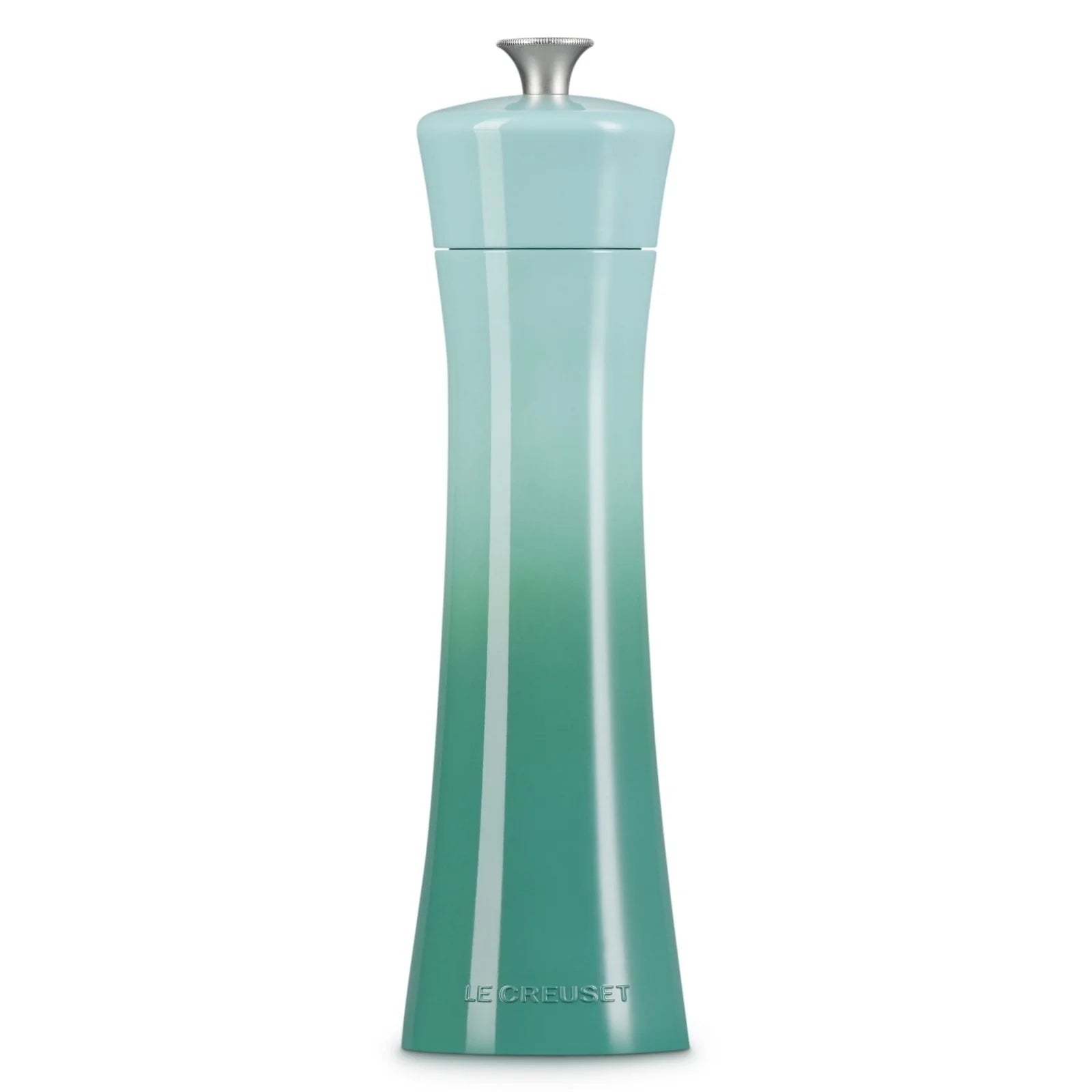 Le Creuset 20cm Premium Pepper Mill - Sage Green, Ceramic Grinder for Fresh Ground Pepper - Perfect for Kitchen, Dining Table & Gourmet Cooking