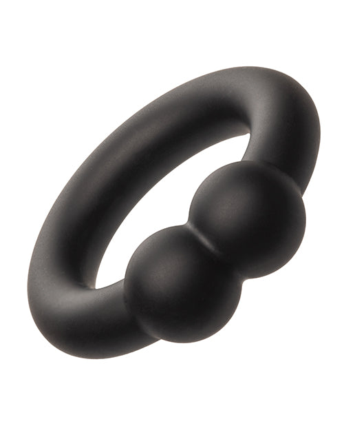 Alpha Liquid Silicone Muscle Ring - Black | Flexible Workout & Gym Accessory for Men | Perfect for Weightlifting, CrossFit & Fitness Training