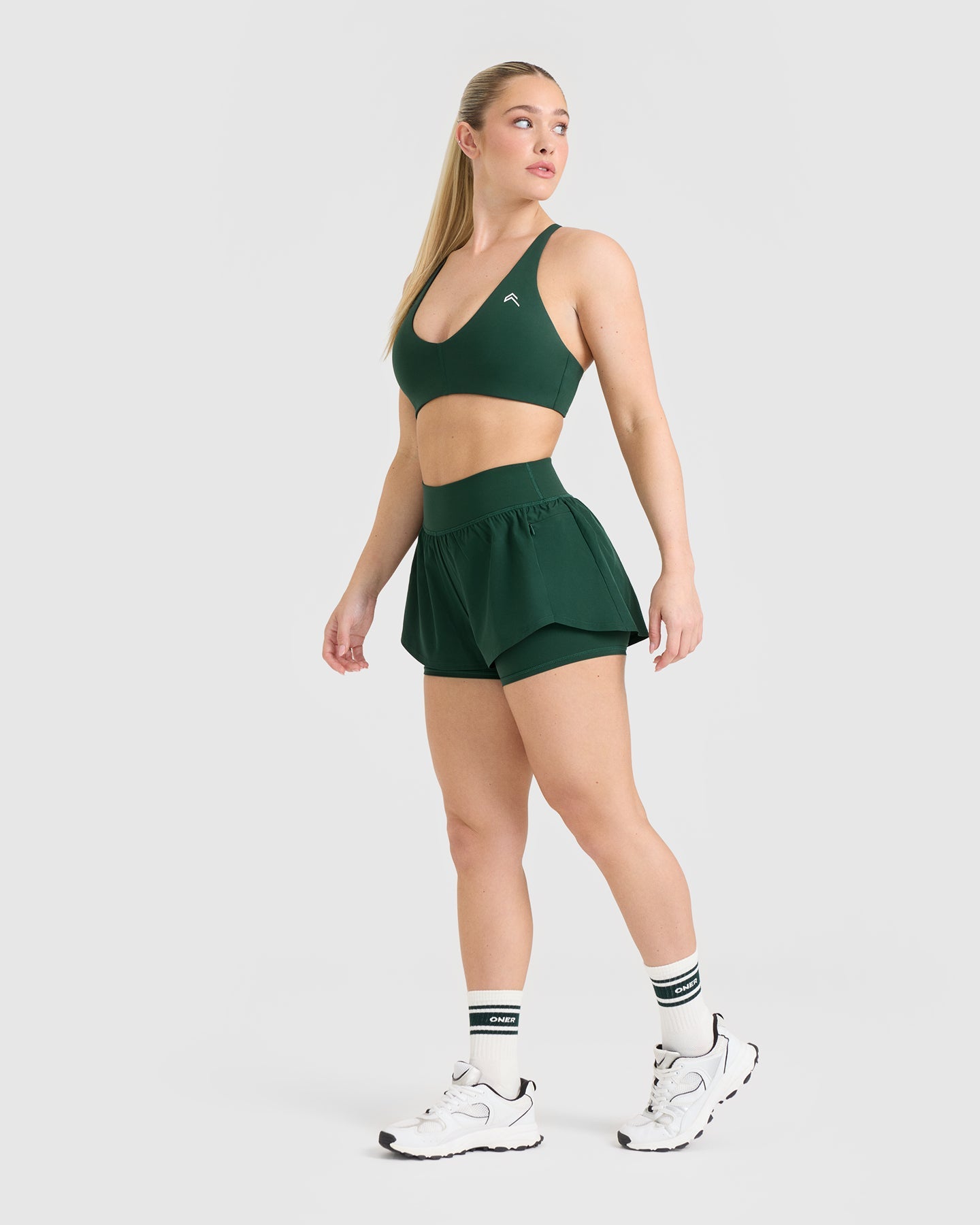 Unisex Double Layer Running Shorts 5