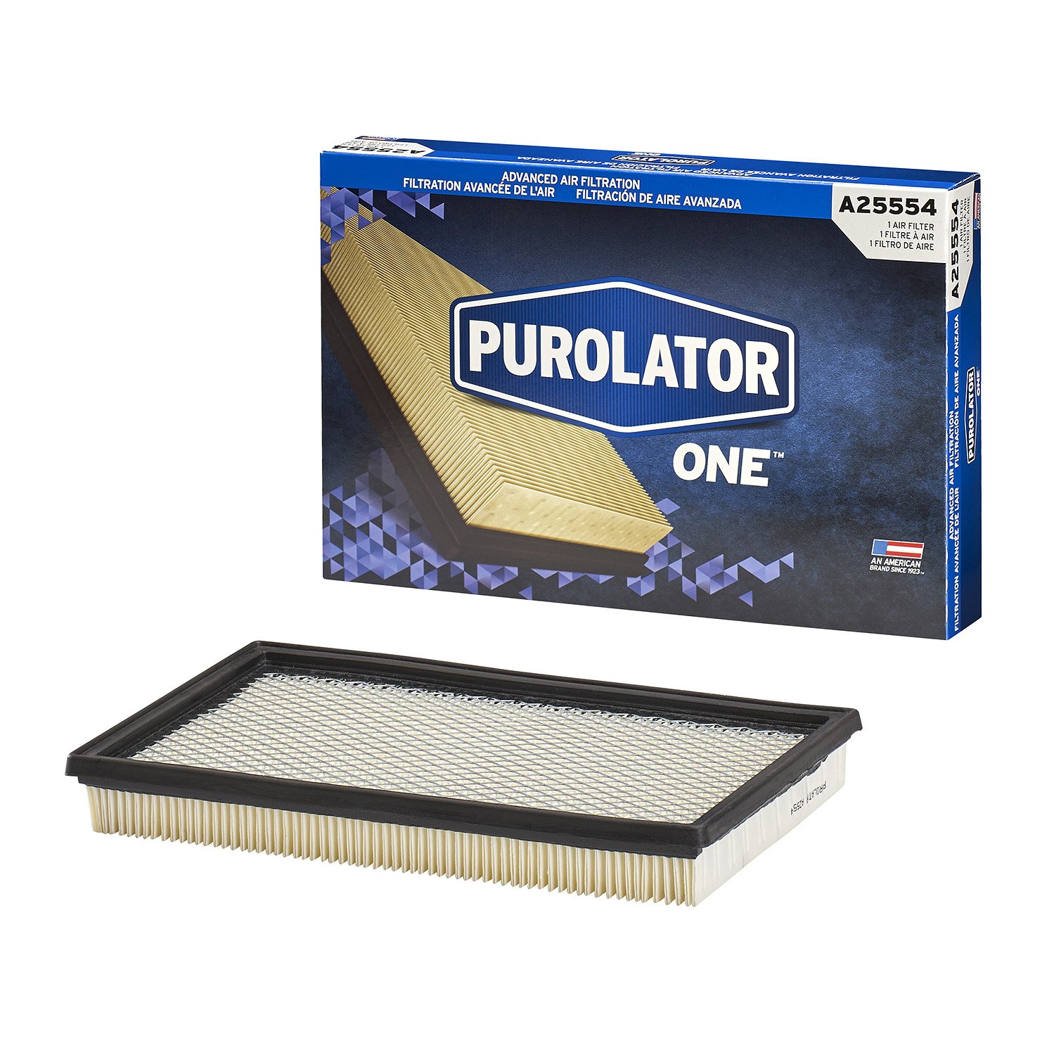 PurolatorONE A25554 Advanced Engine Air Filter - Compatible with MINI Cooper (2007-2013 Models) | High Performance Air Filter for Better Engine Protection & Fuel Efficiency | Perfect for City Driving & Road Trips