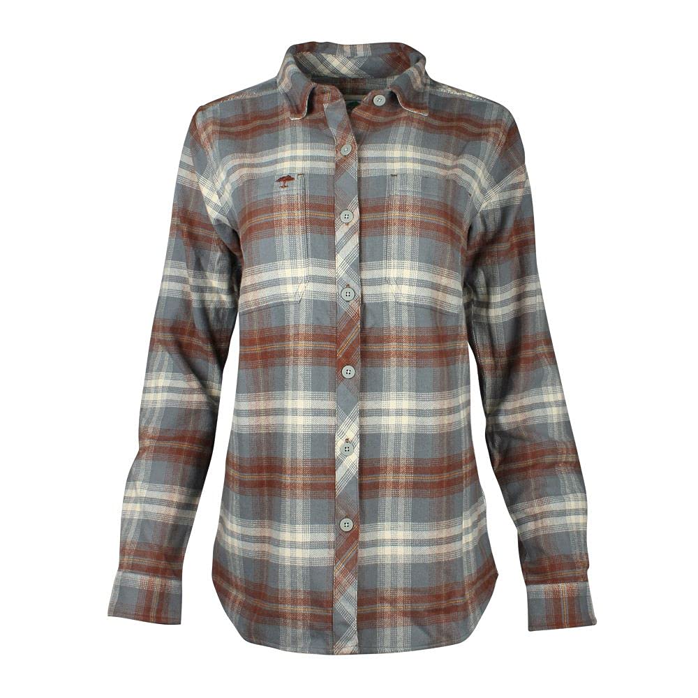 Arborwear Women's Chagrin Flannel Shirt - Soft & Durable Plaid Flannel Top for Outdoor Work & Casual Wear