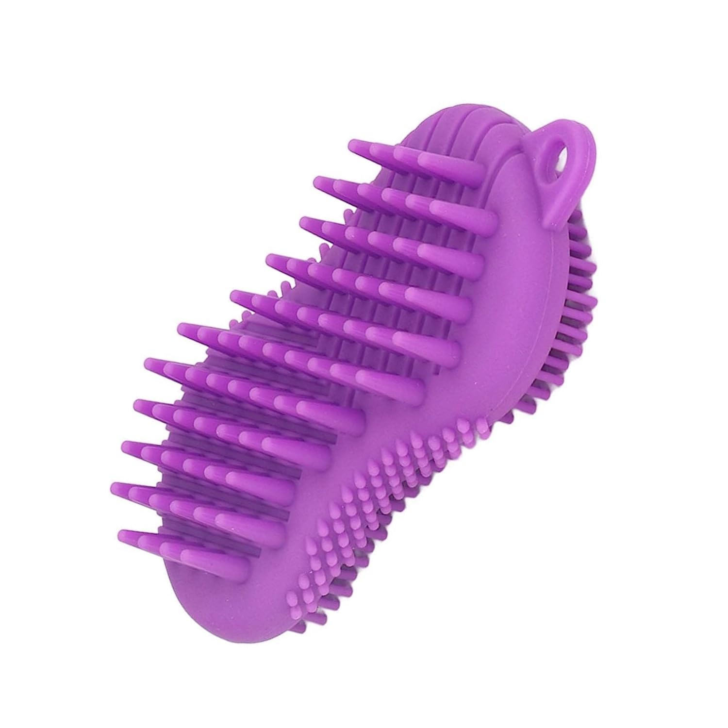 Silicone Scalp Massager Brush - 3-in-1 Shampoo & Body Scrubber for Relaxing Bath & Hair Care