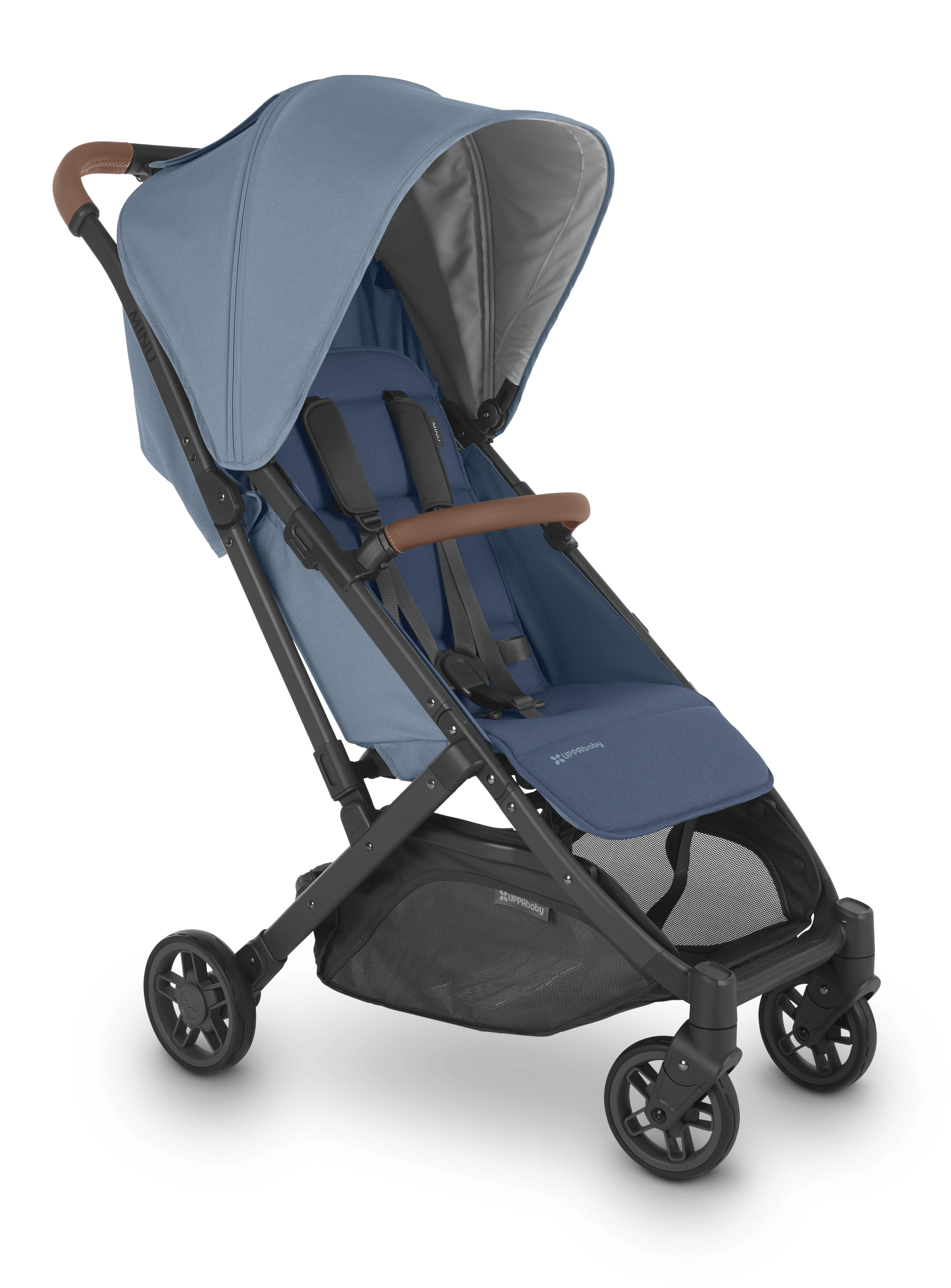 UPPAbaby Minu V2 Lightweight Compact Stroller - Foldable Travel Stroller for Babies & Toddlers - Perfect for Air Travel, Shopping & Everyday Use