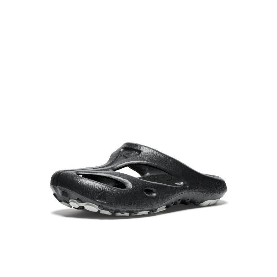 Women's Shanti Clog - Comfortable Slip-On Shoes in Black & Dawn Blue | Perfect for Casual Wear, Nursing, Gardening & Indoor Use