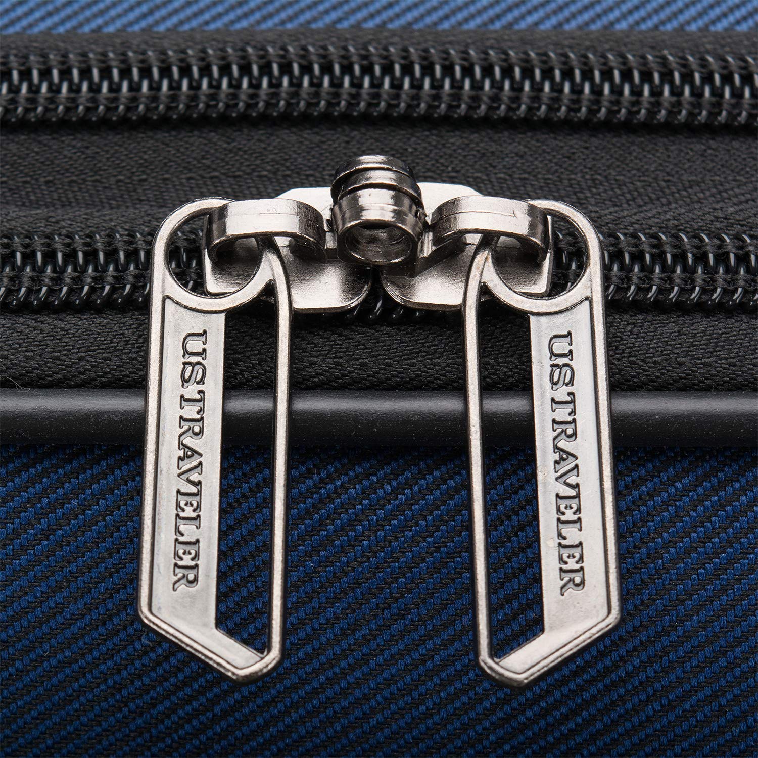 Expandable Softside Spinner Luggage Set - 3-Piece Navy Blue Suitcase with 360° Wheels for Travel | Perfect for Business Trips, Family Vacations & International Adventures