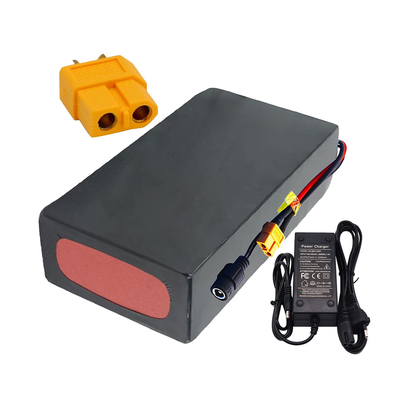 FREEDOH 24V Customizable Lithium Battery 10Ah-25Ah for E-Bikes, Electric Tools, Wheelchairs & Scooters | BMS & Charger Included | Perfect for Outdoor Adventures, DIY Projects & Mobility Solutions