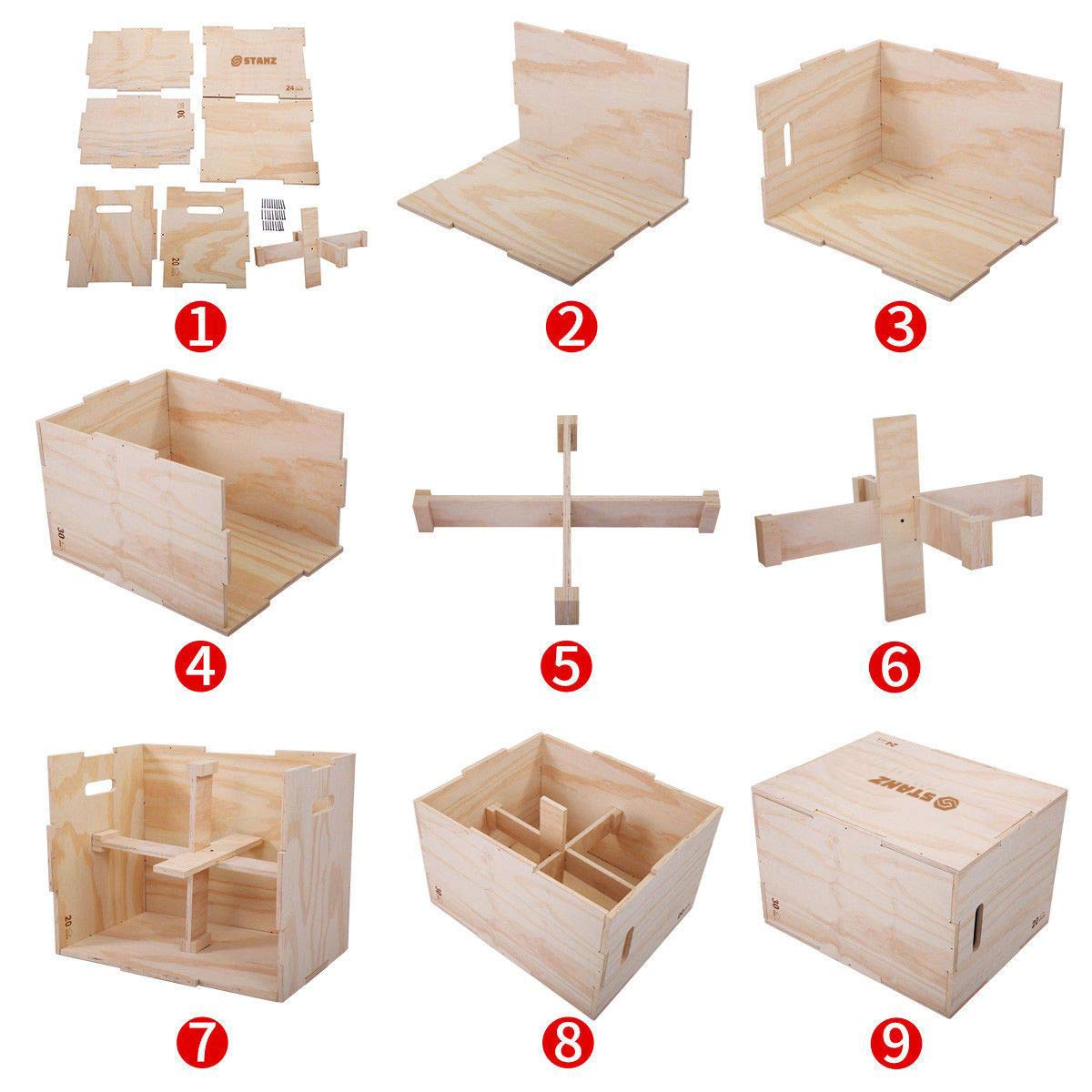 Premium Stanz Wood Plyo Box 24