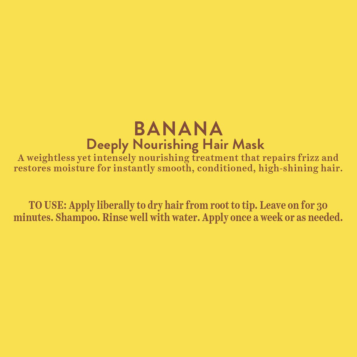 Biotique Banana Deeply Nourishing Hair Mask for Normal to Dry Hair - 175g | Hydrating & Repairing Treatment for Damaged Hair | Perfect for Home Spa & Salon Quality Care