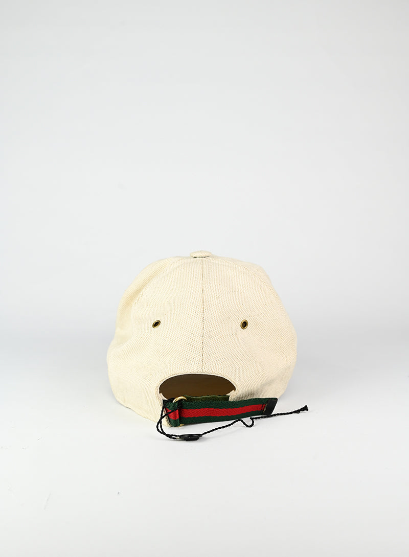 Gucci Canvas Beige Hat for Women - Stylish & Comfortable Summer Accessory for Outdoor, Beach, and Travel