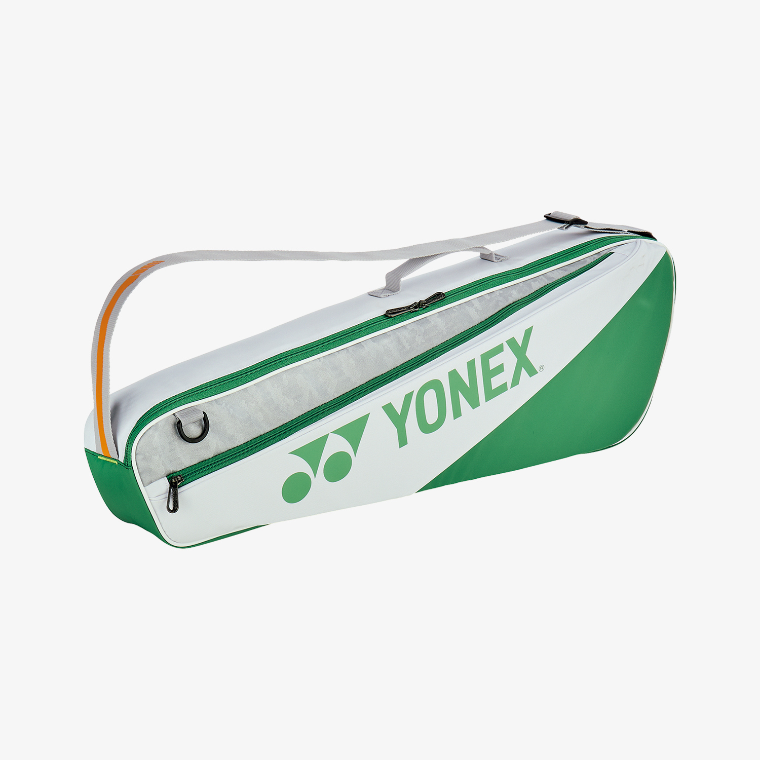 Yonex BAG52523W Club Racket Bag 3pcs (White) - Premium Tennis Racket Case for 3 Rackets with Shoulder Strap - Perfect for Tennis Clubs, Tournaments & Practice Sessions
