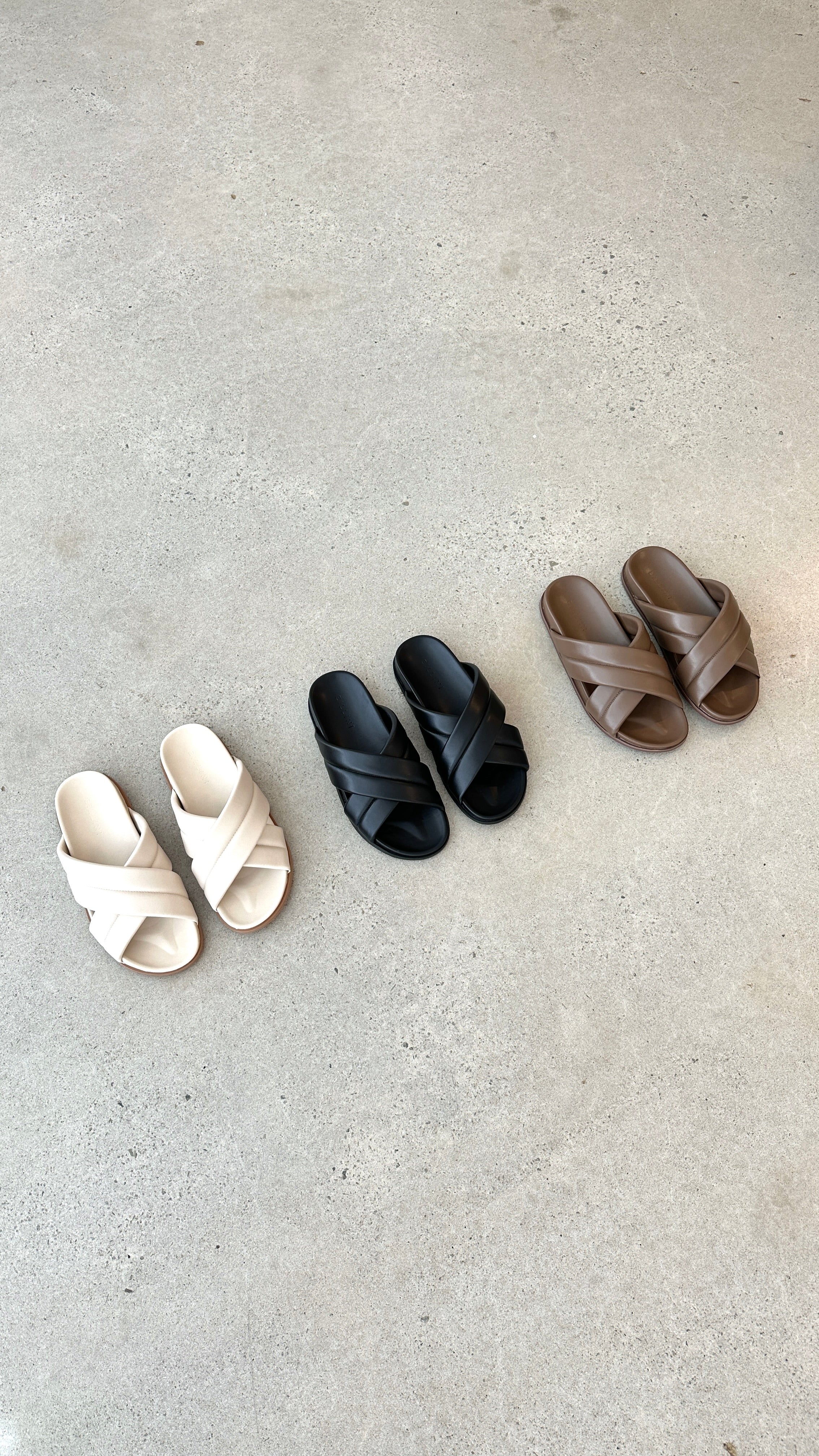 Fenmore Slide Sandals for Women - Comfortable Mocha Brown Casual Slides - Perfect for Beach, Pool, and Summer Outings