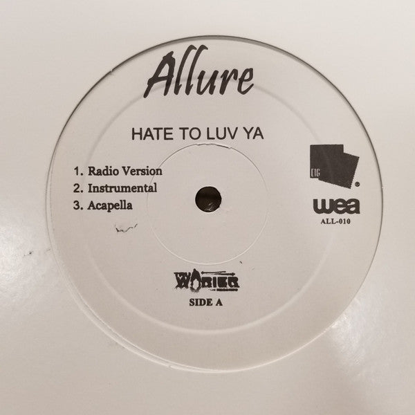Allure - Hate To Luv Yah / Oh Oh 12