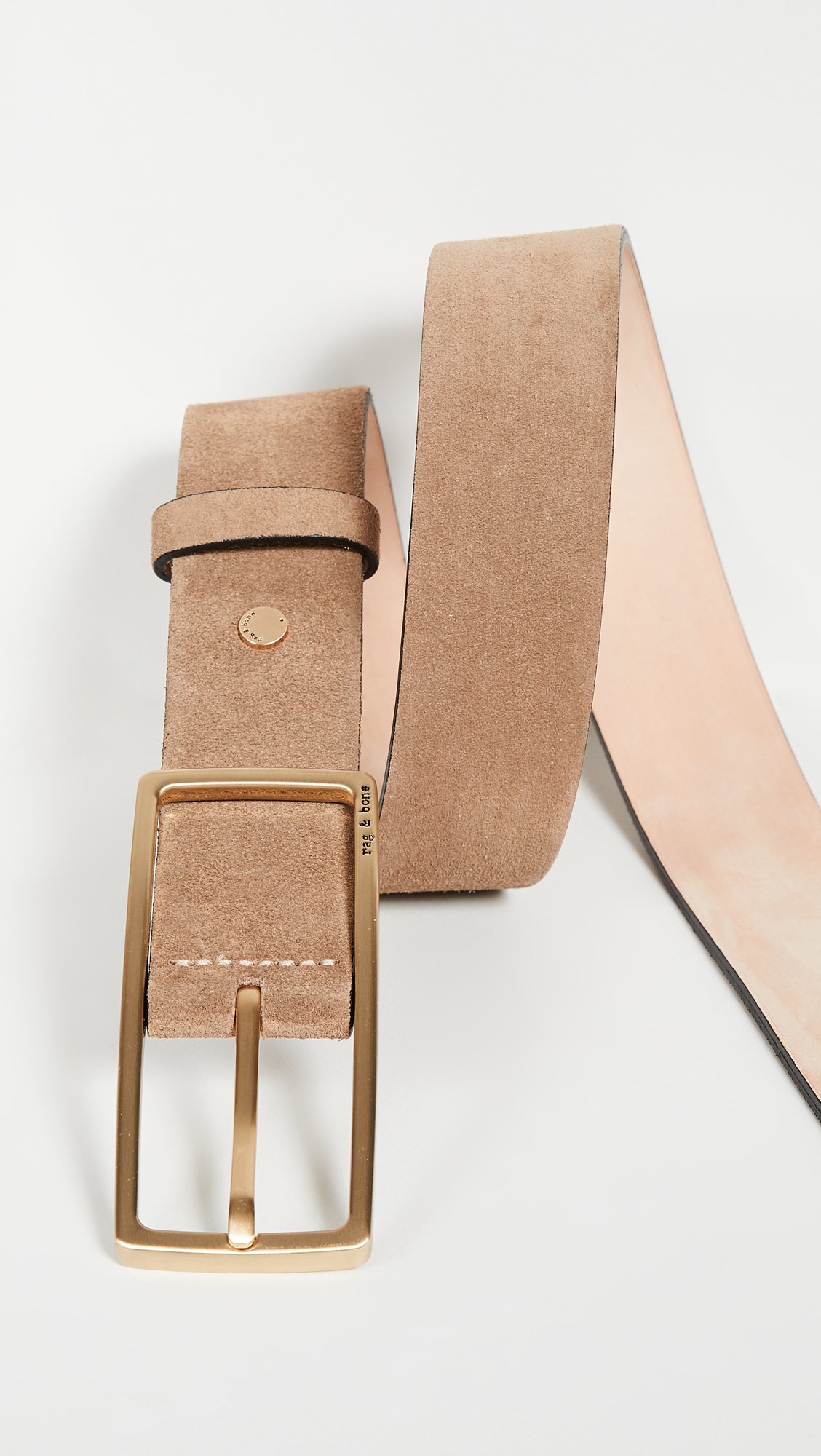 rag & bone Women's Rebound Belt - Stylish Leather Waist Belt for Women | Perfect for Jeans, Dresses & Casual Outfits | Fashion Accessory for Everyday Wear