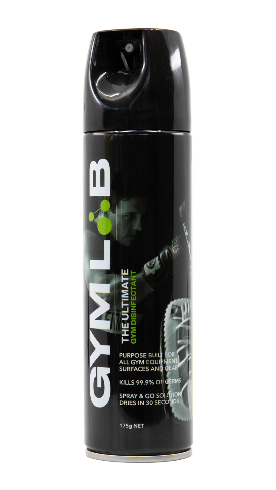 Gym Lab Sanitizer Spray - Antibacterial & Multipurpose Disinfectant for Gyms, Yoga Mats & Fitness Equipment | Kills 99.9% Germs