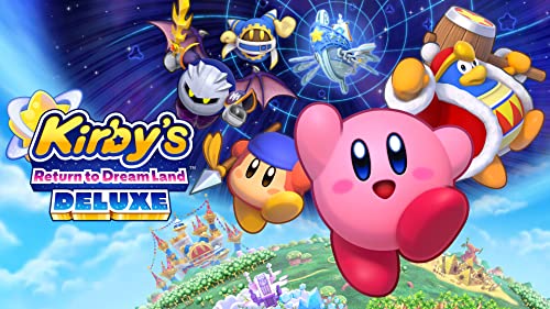 Kirby’s Return to Dream Land Deluxe - Nintendo Switch Digital Download | Fun Family Adventure Game for Kids & Adults | Perfect for Parties & Co-op Play