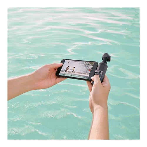 DJI Pocket 2 4K Vlogging Camera (Refurbished) - Compact Handheld Gimbal Stabilizer for Travel, YouTube & Social Media Content Creation