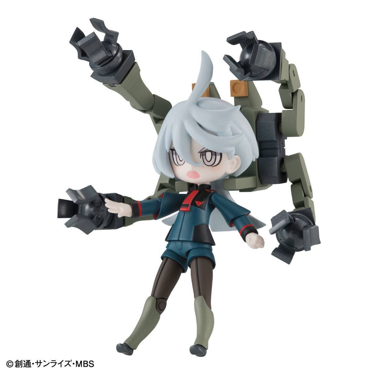 Bandai Shokugan Charamobi Mechagurumi Gundam The Witch From Mercury Miorine Rembran Action Figure - Collectible Anime Model Kit for Gundam Fans & Display Decor