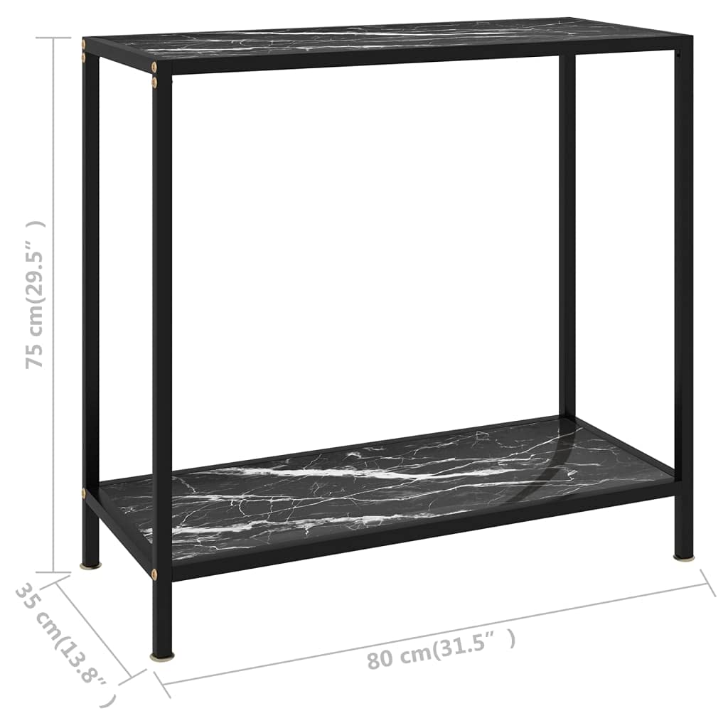 Modern Narrow Console Table for Entryway - 31.5