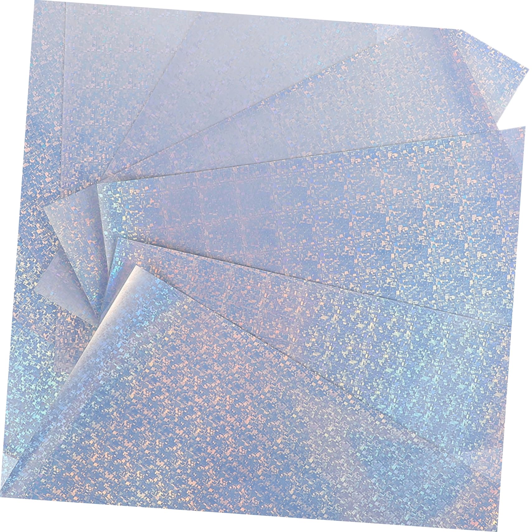 10-Pack Rainbow Printing Paper - Premium Colorful Adhesive Photo Paper for Creative Projects, Waterproof & Reflective - Perfect for Scrapbooking, DIY Crafts, and Photo Albums
