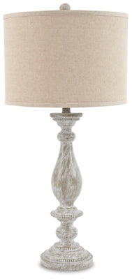 Bernadate Modern Table Lamp Set of 2 - Bedside Nightstand Lighting for Bedroom, Living Room & Office - Warm White LED Accent Lamp with Fabric Shade