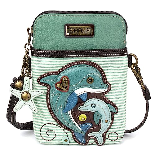 Dolphin - Teal Stripe