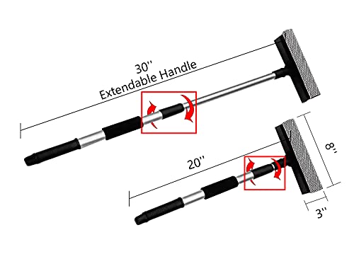 New Outdoor Window Cleaner Tool - Non-Magnetic Window Scraper for Car & Home Cleaning - Perfect for Hard-to-Reach Windows, Glass Doors, and Vehicle Windows