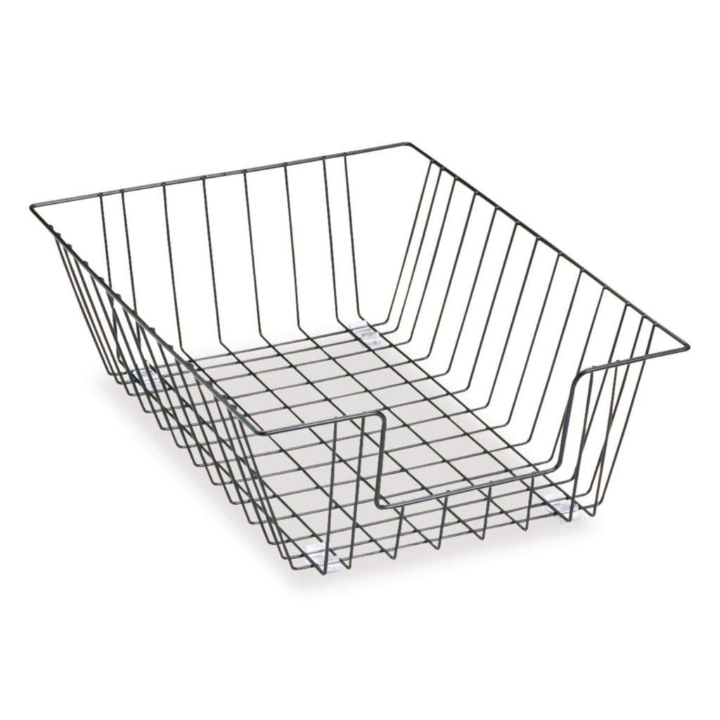 Fellowes Silver Wire Desk Tray Organizer - Office Supplies Storage Solution for Paper, Files & Stationery - Perfect for Home & Office Workspace Organization