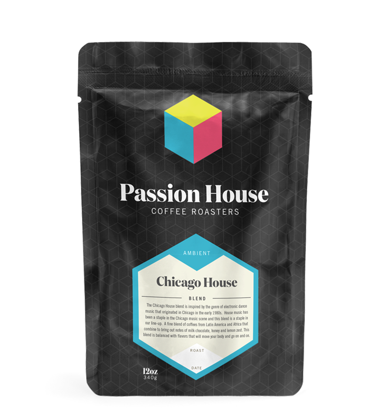 Chicago House Blend Coffee - Premium Medium Roast Whole Bean Coffee for Home Brewing, Office & Gifting | Rich & Smooth Flavor Profile