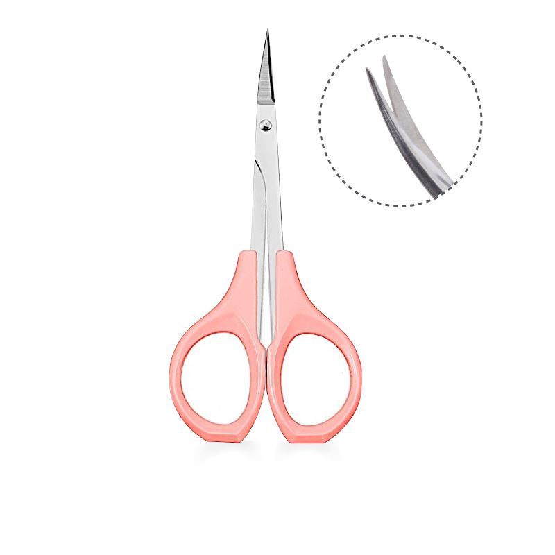 Professional Cuticle Scissors Set - Straight & Curved Blade Nail Clippers for Precise Manicure & Pedicure | At-Home Nail Care, Salon Use & Travel Grooming Kit Essential