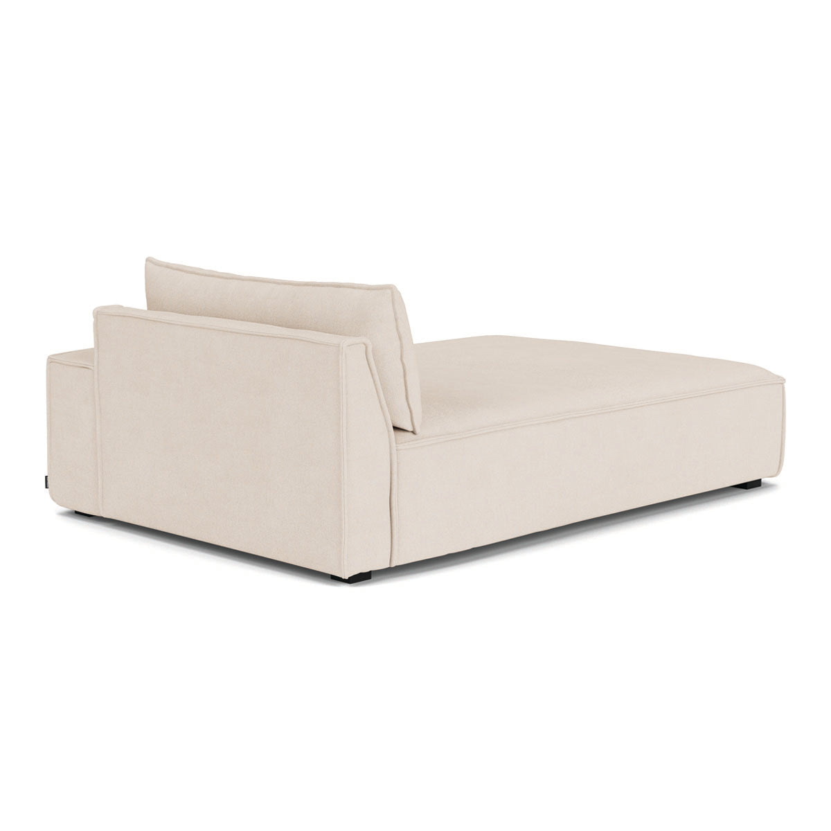 Stylish Daphne Fabric 1-Seater Right Chaise Modular Sofa - Perfect for Small Living Rooms, Apartments & Cozy Spaces
