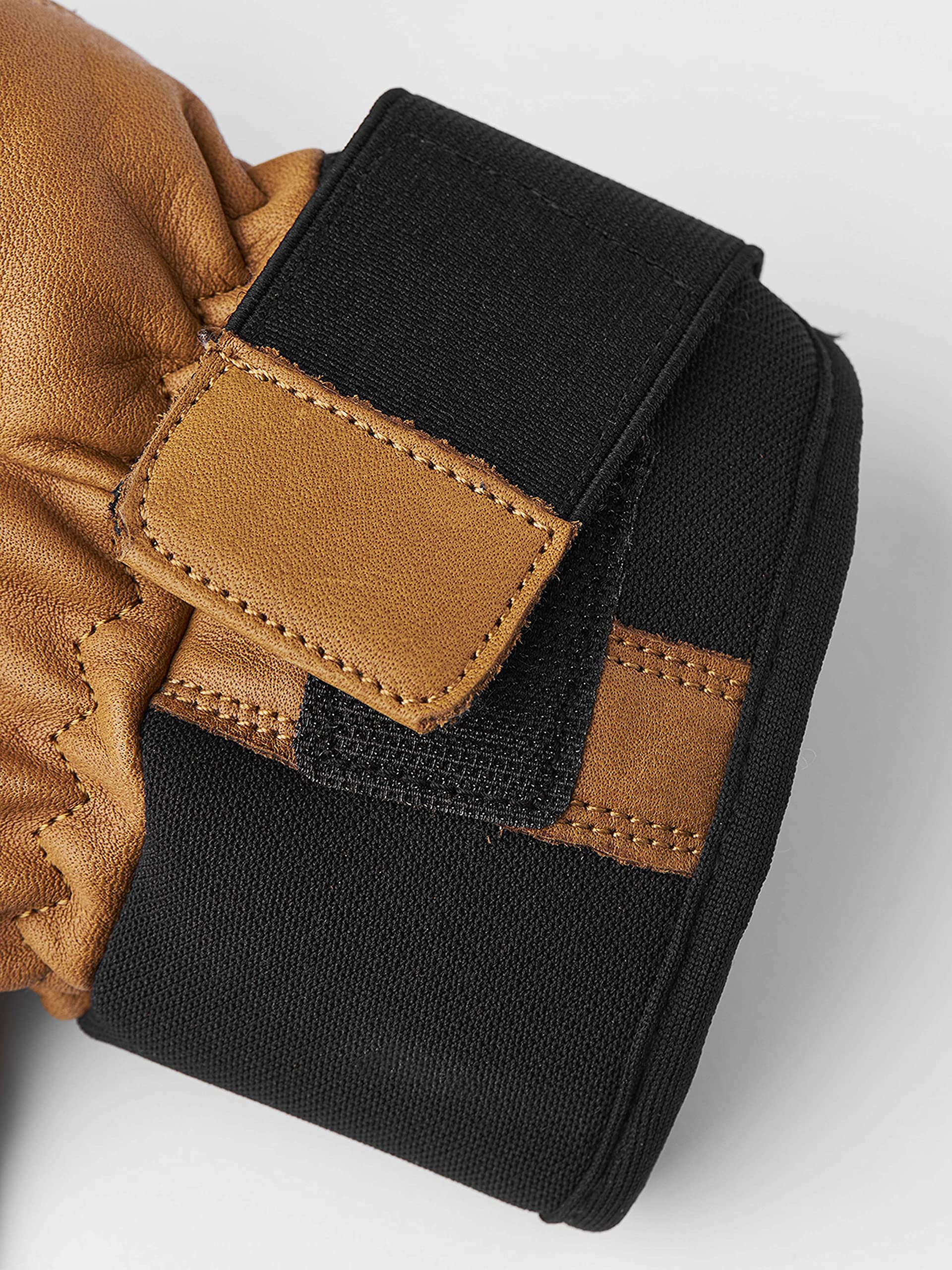 Hestra Men's Fall Line 3-Finger Leather Ski Mittens - Winter Cold Weather Gloves for Snowboarding, Skiing & Outdoor Activities