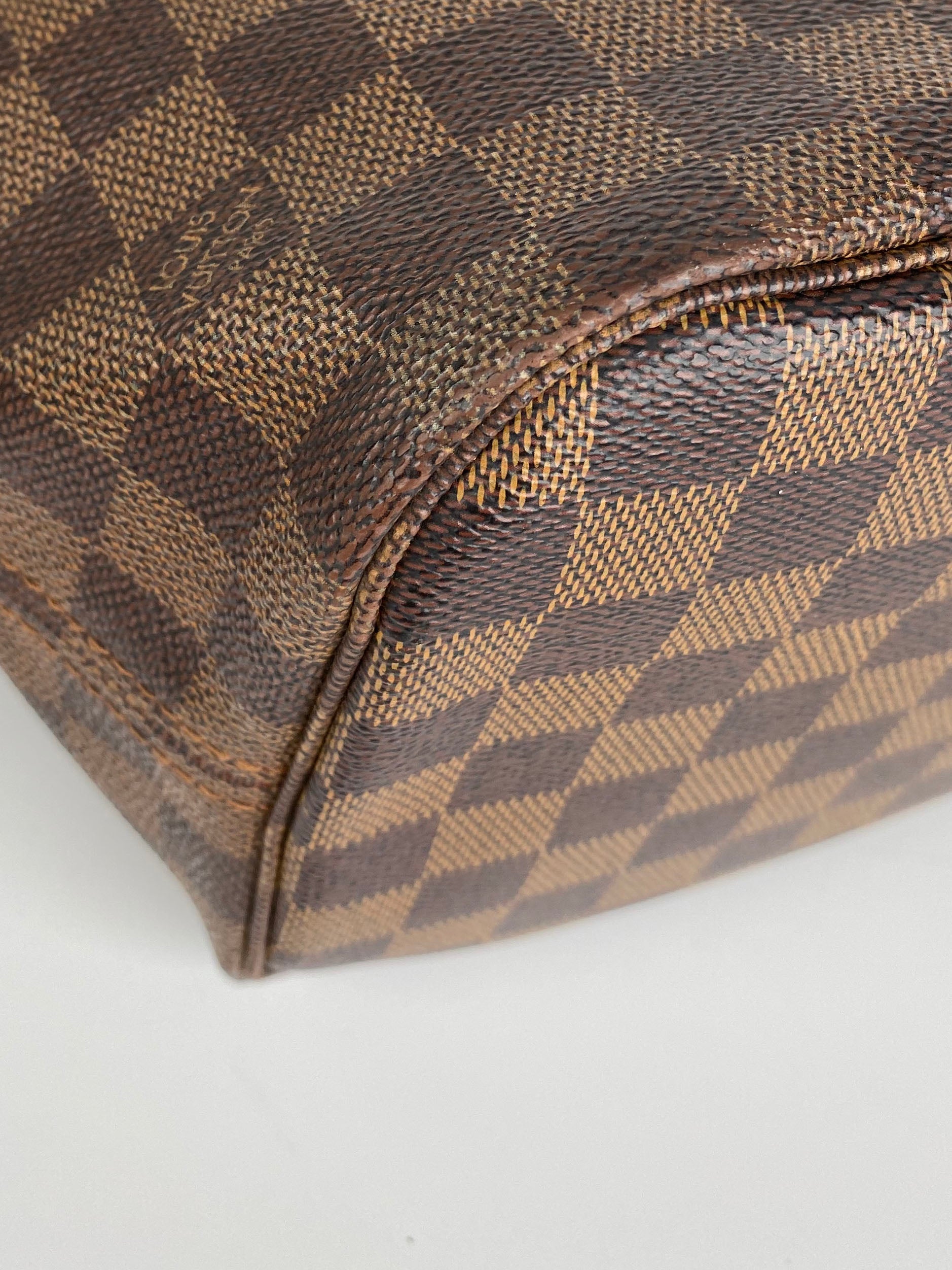 Louis Vuitton Damier Ebene Neverfull MM Tote Bag - Luxury Designer Handbag for Women, Perfect for Work, Travel & Everyday Use